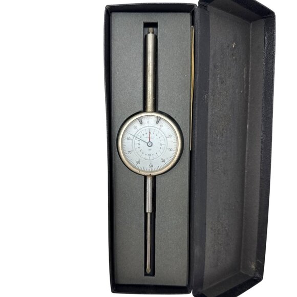 Vintage Germany Kafer Dial Indicator .001 with Mounting Bracket in Original Box - Picture 2 of 3
